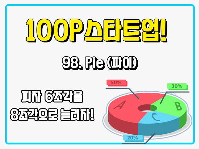 [100P 강의] 98강 - Pie (파이)