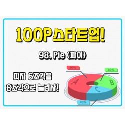 [100P 강의] 98강 - Pie (파이)